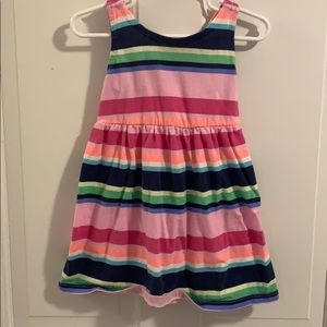 Colorful striped GAP dress